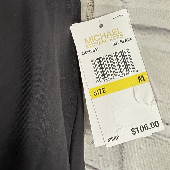 Michael Kors Women's Chain-Trim One-Shoulder Tankini Top Size Medium NWT - Picture 8 of 10